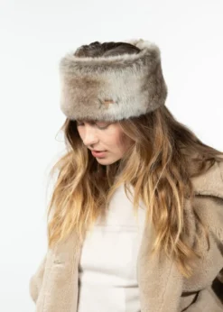 Fur Headband Damenstirnband aus Kunstpelz