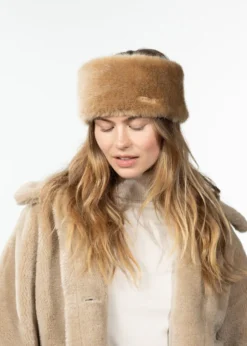 Fur Headband Damenstirnband aus Kunstpelz