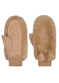 Fur Mitts Fäustlinge aus Kunstfell