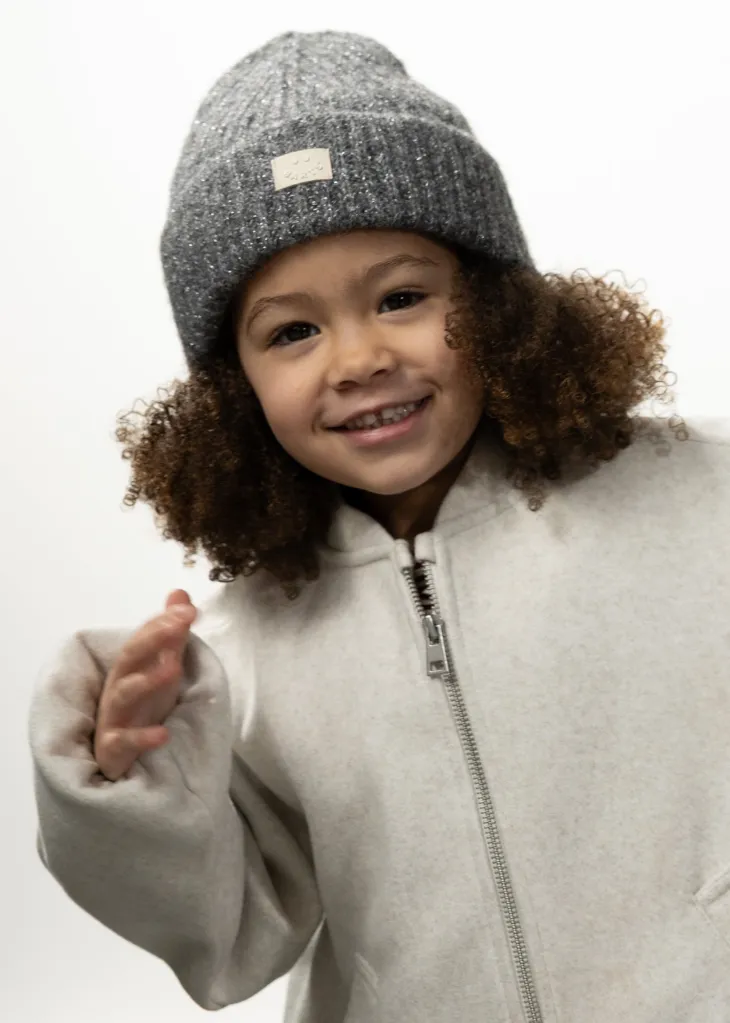 Glitsch Beanie Kids Mädchenmütze mit Pailletten