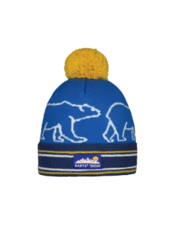 Gorner Beanie Jungenmütze mit Bommel