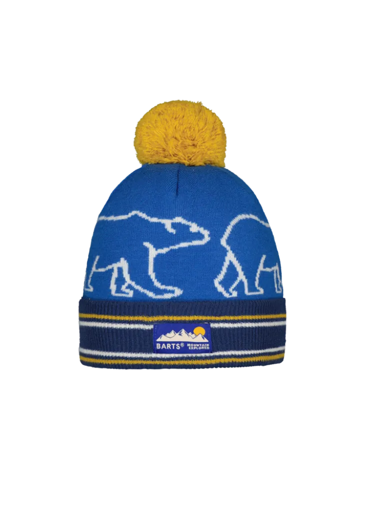 Gorner Beanie Jungenmütze mit Bommel