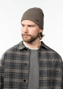 Haakon Beanie Weiche Wollmütze für Herren