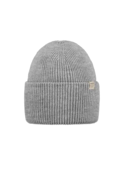 Haveno Beanie Bequeme Uni-Mütze mit Umschlag