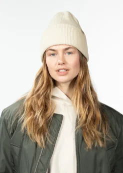 Haveno Beanie Bequeme Uni-Mütze mit Umschlag