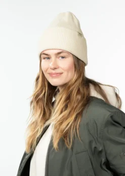 Haveno Beanie Bequeme Uni-Mütze mit Umschlag
