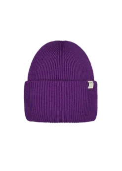 Haveno Beanie Bequeme Uni-Mütze mit Umschlag