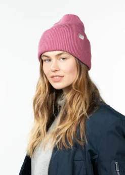Haveno Beanie Bequeme Uni-Mütze mit Umschlag