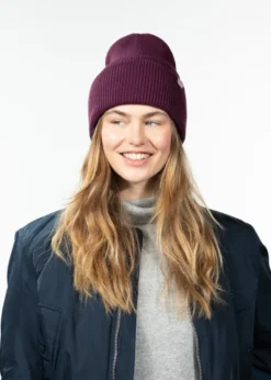 Haveno Beanie Bequeme Uni-Mütze mit Umschlag