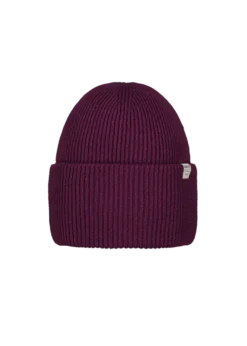 Haveno Beanie Bequeme Uni-Mütze mit Umschlag