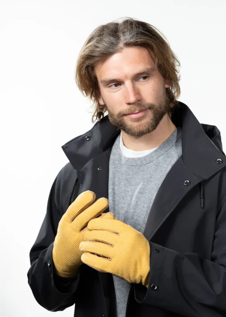 Hugner Gloves Herrenhandschuhe aus Wildleder