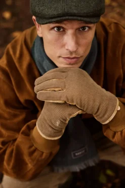 Hugner Gloves Herrenhandschuhe aus Wildleder