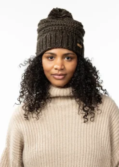 Jasmin Beanie Klassische Strickmütze für Damen
