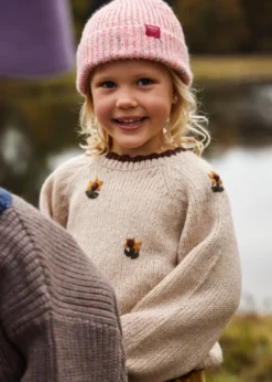 Keeva Beanie Kindermütze mit Futter und Umschlag