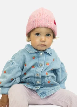 Keeva Beanie Kindermütze mit Futter und Umschlag