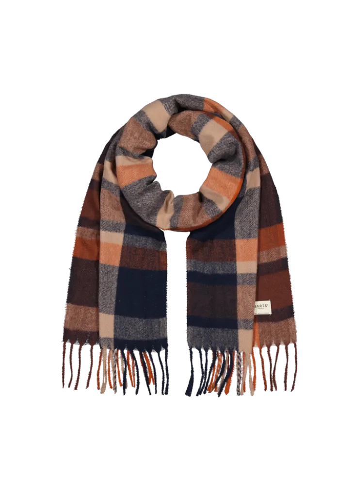 Ketill Scarf Herrenschal mit Karomuster