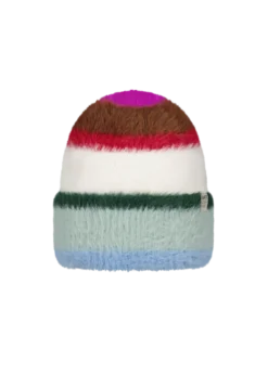 Kumana Beanie Weicher Damenhut mit Streifen