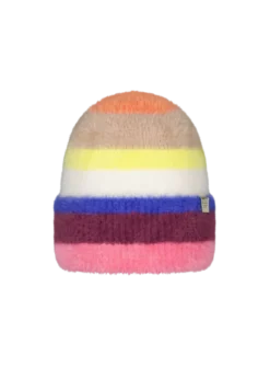 Kumana Beanie Weicher Damenhut mit Streifen