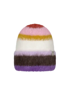 Kumana Beanie Weicher Damenhut mit Streifen