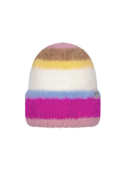 Kumana Beanie Weicher Damenhut mit Streifen