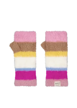 Kumana Fingerless Gloves Fingerlose Fäustlinge mit Streifen