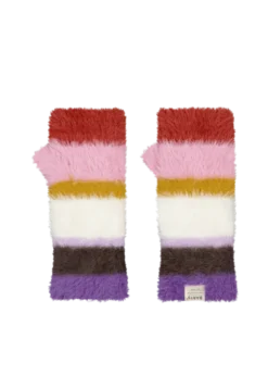 Kumana Fingerless Gloves Fingerlose Fäustlinge mit Streifen