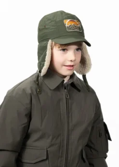 Kyan Cap Gefutterte Kindermütze mit Ohrenklappen