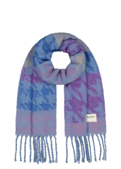 Landina Scarf Damenschal mit Muster und Fransen