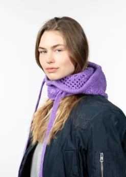Lilhid Hood Grobe Strickkapuze