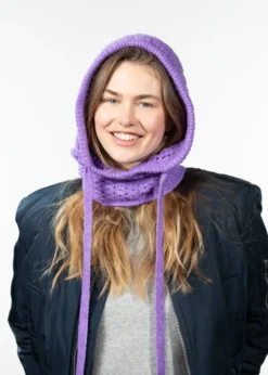 Lilhid Hood Grobe Strickkapuze