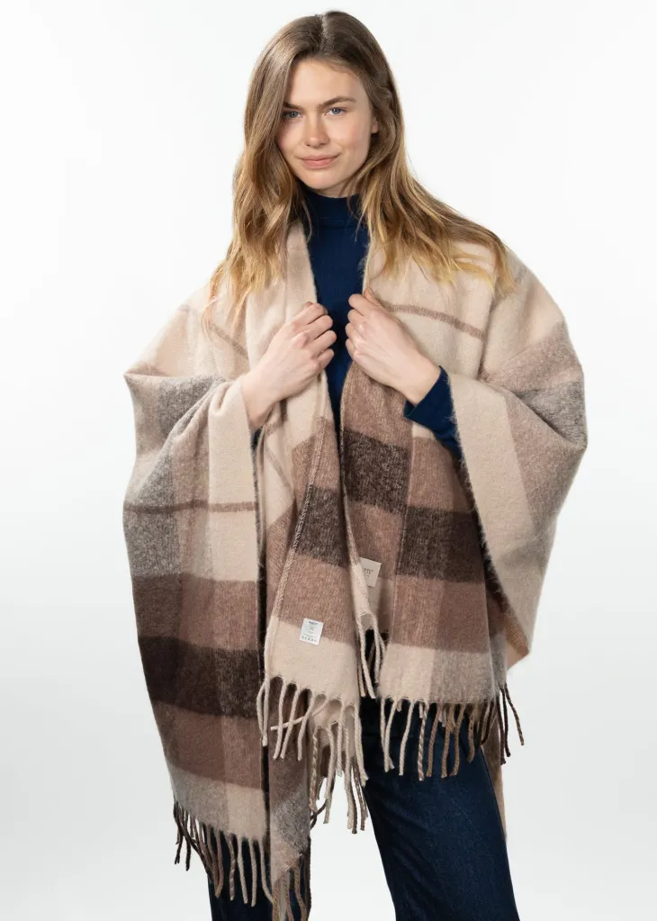Loche Poncho Damenponcho