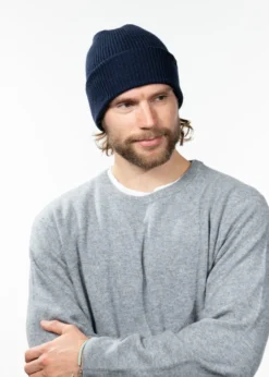 Makalun Beanie Mütze aus weicher Merinowolle