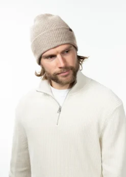 Makalun Beanie Mütze aus weicher Merinowolle