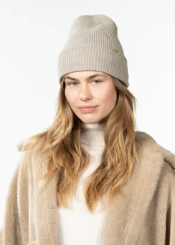 Makalun Beanie Mütze aus weicher Merinowolle
