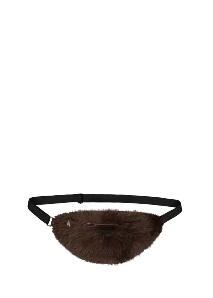 Malinna Bumbag Bauchtasche aus Kunstfell