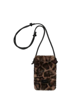 Malinna Phonebag Handytasche aus Kunstfell