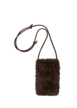 Malinna Phonebag Handytasche aus Kunstfell