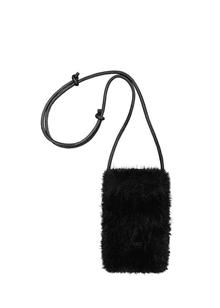 Malinna Phonebag Handytasche aus Kunstfell