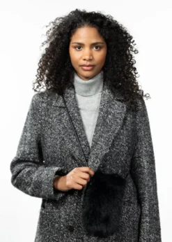Malinna Phonebag Handytasche aus Kunstfell