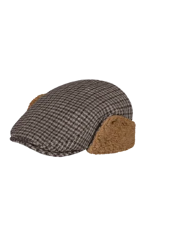 Monzonite Cap Flache Kappe mit Ohrenklappen