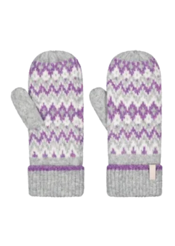 Nakarah Mitts Damen Fäustlinge mit Winterprint