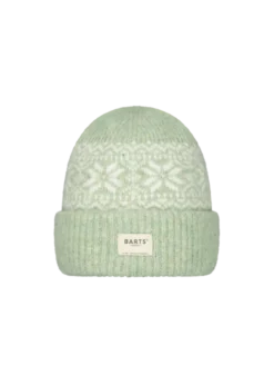 Negomba Beanie Damen Mütze mit Winterprint