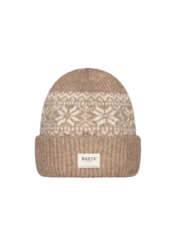 Negomba Beanie Damen Mütze mit Winterprint
