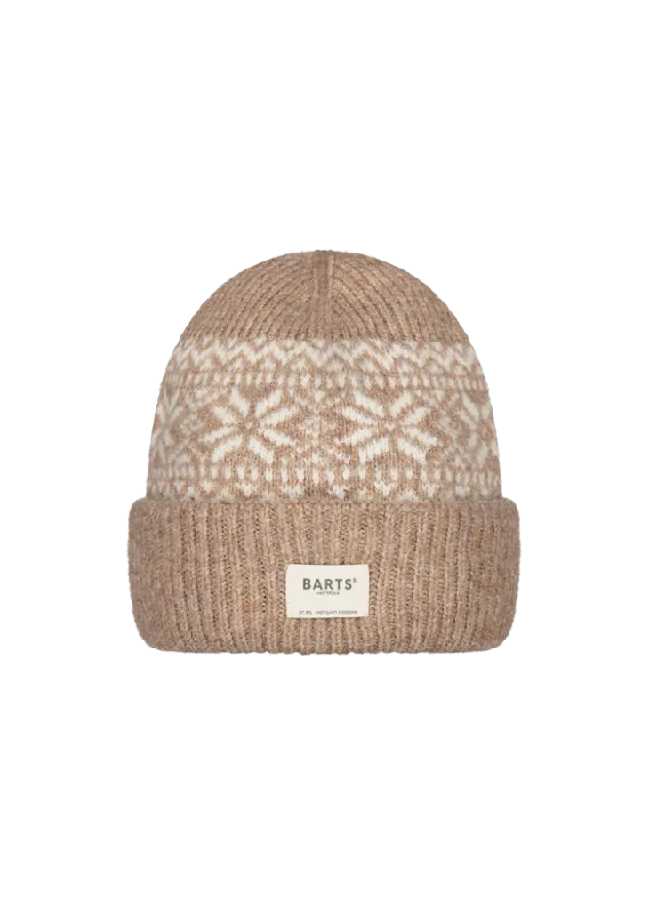 Negomba Beanie Damen Mütze mit Winterprint