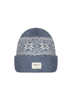 Negomba Beanie Damen Mütze mit Winterprint