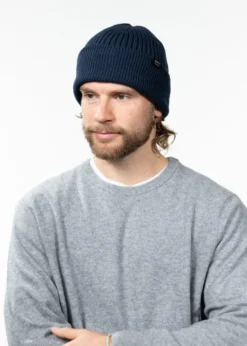 Nieck Beanie Stretchmütze mit Fleece-Stirnband Herren