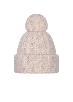 Pasque Beanie Damenhut mit Bommel