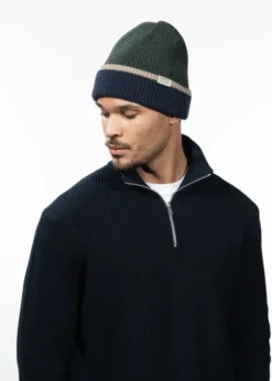 Pharon Beanie Herrenmütze mit Umschlag