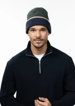 Pharon Beanie Herrenmütze mit Umschlag
