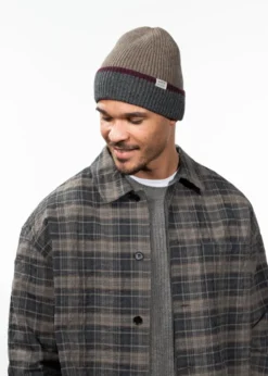 Pharon Beanie Herrenmütze mit Umschlag